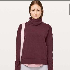 lululemon athletica Burgundy Turtleneck Sweater